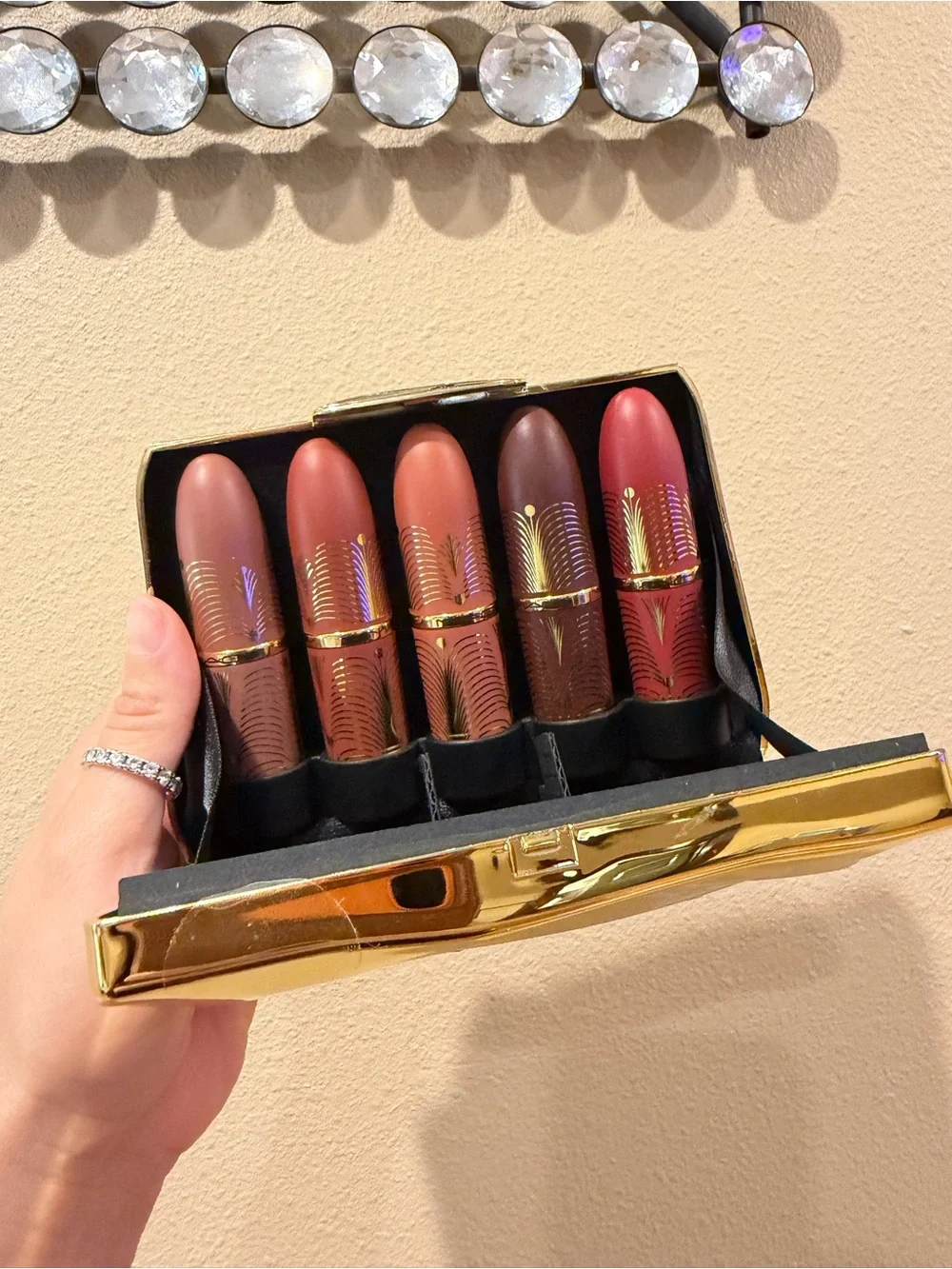 LIMITED EDITION MAC Cosmetics Gold Standard Lipstick Set⭐️
